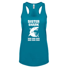 Sister Shark Womens Racerback Tank Top