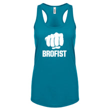 Racerback Brofist Womens Tank Top