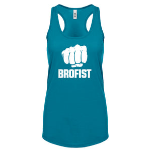 Racerback Brofist Womens Tank Top