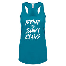 Kidnap the Sandy Claws Womens Racerback Tank Top