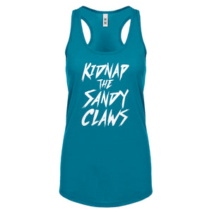 Kidnap the Sandy Claws Womens Racerback Tank Top