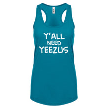Racerback Yall Need Yeezus Womens Tank Top