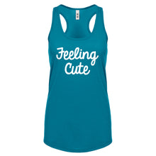 Feeling Cute Womens Racerback Tank Top