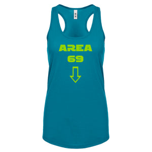 Area 69 Womens Racerback Tank Top