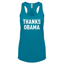Thanks Obama Womens Racerback Tank Top