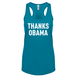 Thanks Obama Womens Racerback Tank Top
