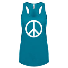 Peace Womens Racerback Tank Top