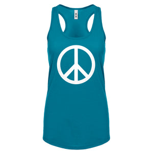 Peace Womens Racerback Tank Top