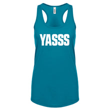 Racerback Yasss Womens Tank Top