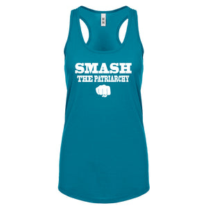 Smash the Patriarchy Womens Racerback Tank Top