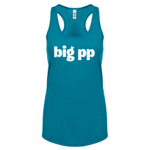 big pp Womens Racerback Tank Top