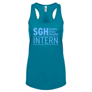 Racerback Intern Seattle Grace Hospital Womens Tank Top