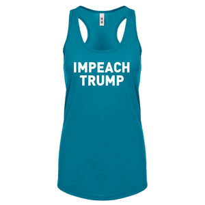 Racerback IMPEACH TRUMP Womens Tank Top