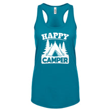 Racerback Happy Camper Womens Tank Top