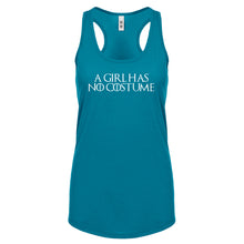 Racerback A Girl Has No Costume Womens Tank Top