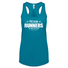 TEAM RUNNERS Womens Racerback Tank Top