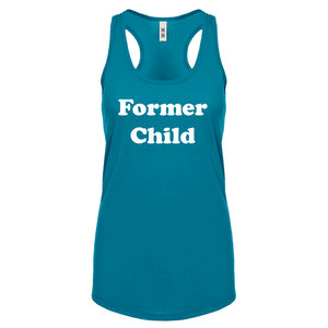 Former Child Womens Racerback Tank Top
