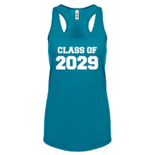 Class of 2029 Womens Racerback Tank Top