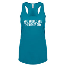 Racerback You Should See the Other Guy Womens Tank Top