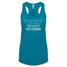 The Man the Myth the Legend Womens Racerback Tank Top