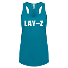 Racerback Lay-Z Womens Tank Top