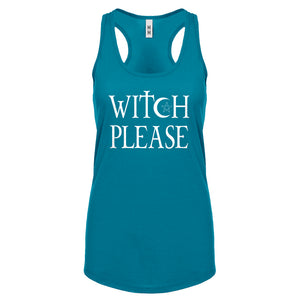 Racerback Witch Please Womens Tank Top