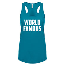 Racerback World Famous Womens Tank Top