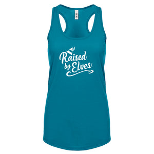 Raised by Elves Womens Racerback Tank Top