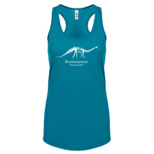 Racerback Brontosaurus Womens Tank Top
