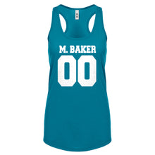 M. BAKER 00 Womens Racerback Tank Top