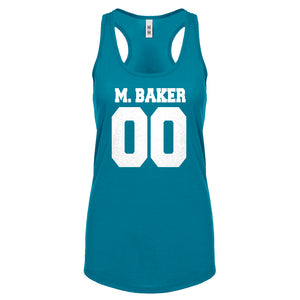 M. BAKER 00 Womens Racerback Tank Top