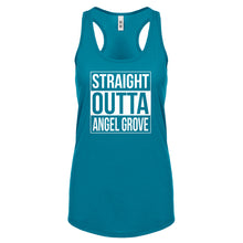 Racerback Straight Outta Angel Grove Womens Tank Top