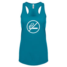 No Smoking Womens Racerback Tank Top