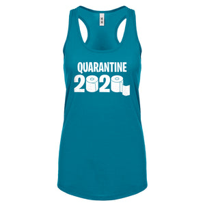 2020 Quarantine Womens Racerback Tank Top