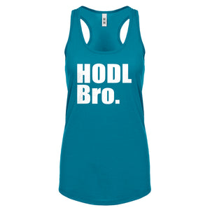 Racerback HODL Bro Womens Tank Top