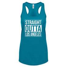 Straight Outta Los Angeles Womens Racerback Tank Top
