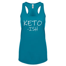 KETO -ish Womens Racerback Tank Top