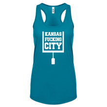 Kansas Fucking City Womens Racerback Tank Top