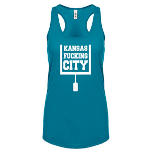 Kansas Fucking City Womens Racerback Tank Top