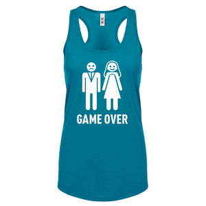 Game Over Womens Racerback Tank Top