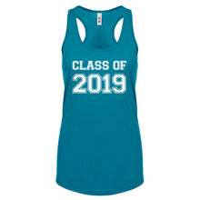 Racerback Class of 2019 Womens Tank Top