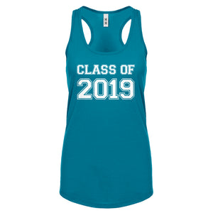 Racerback Class of 2019 Womens Tank Top