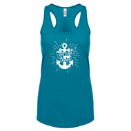 Racerback Love is my Anchor Womens Tank Top