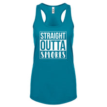 Straight Outta Smores Womens Racerback Tank Top
