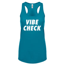 VIBE CHECK Womens Racerback Tank Top