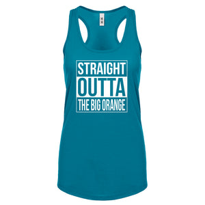 Straight Outta the Big Orange Womens Racerback Tank Top
