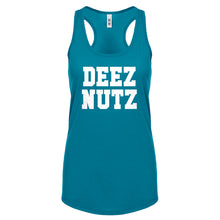 Racerback Deez Nuts Womens Tank Top