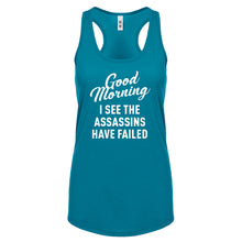 Racerback Good Morning Womens Tank Top
