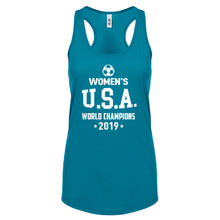 World Soccer Champs 2019 Womens Racerback Tank Top
