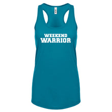 Weekend Warrior Womens Racerback Tank Top